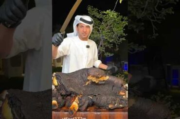 The food from Dubai is considered hot and strong.? #shorts