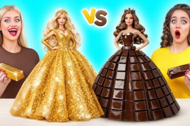 Real Food vs Chocolate Food Challenge | Amazing Hacks and Tricks by Multi DO Challenge