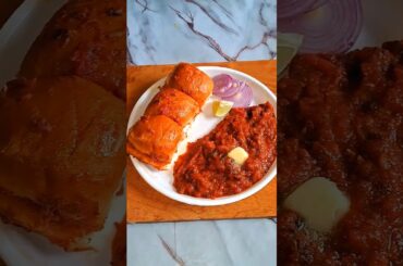 ​Chatpati Bazaar Jaisi Pav Bhaji At Home  😋🍅#food #cooking #recipe