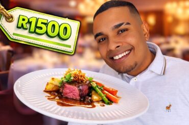 I Tried South Africa's FIRST Halal Fine Dining Restaurant