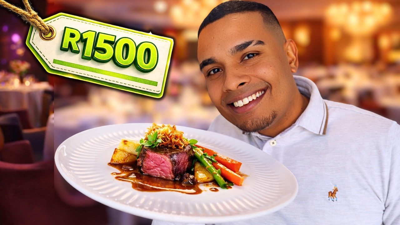 I Tried South Africa’s FIRST Halal Fine Dining Restaurant I Tried South Africa's FIRST Halal Fine Dining Restaurant