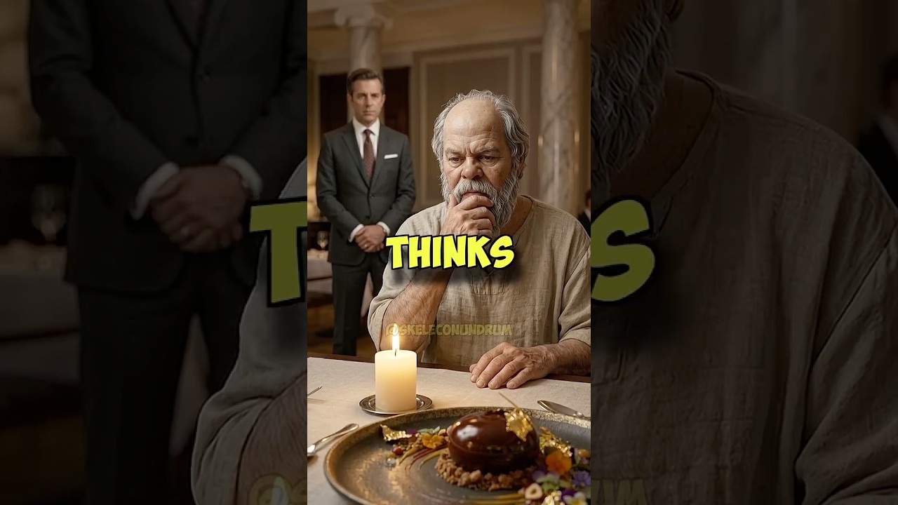 What if you took Socrates to a Michelin Star Restaurant? #viral #funny #shorts What if you took Socrates to a Michelin Star Restaurant? #viral #funny #shorts