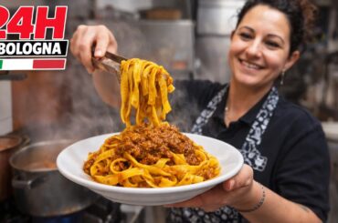 24H of ITALIAN FOOD in Bologna – From Pasta to Meatballs