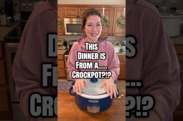 This Dinner Is A…Crockpot?!?! #recipe #cooking #fypシ #easyrecipe #dinner #food #crockpot #family