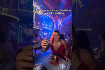 We were invited to a European inspired fine dining in Da Nang #vietnam #danang #travel