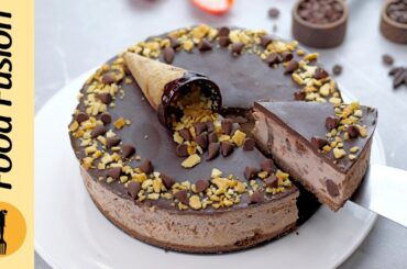 Mocha Crunch Cheesecake Recipe By Food Fusion