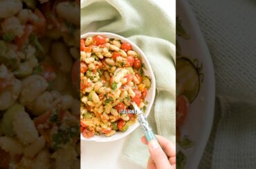 Italian Farro and Bean Salad 🫘🥗