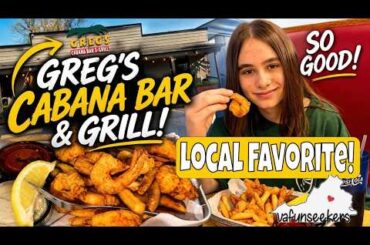 Greg’s Cabana Bar & Grill Review | Hidden Gem with Amazing Food & Beach Vibes! | Myrtle Beach Area