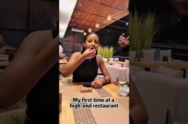 My First Fine Dining Experience #Experience #FineDining #FirstTime #Discovery