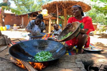 My Beautiful Peaceful life in African Village Cooking  most Nutritious Lunch for Family