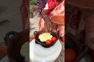 Village-Style Cauliflower Bhorta #recipe #cooking #viral #shorts #villagelife