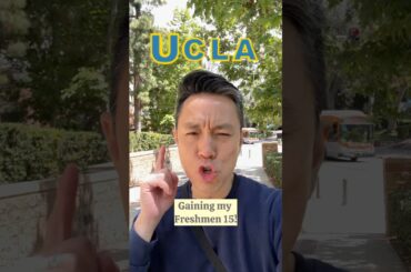 Eating at UCLA’s dining hall, De Neve, with my family. Where should we go next? #ucla #campustour