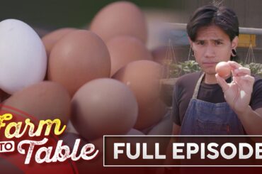 Chef JR Royol shares his EGGcellent cooking techniques! (Full Episode) | Farm to Table