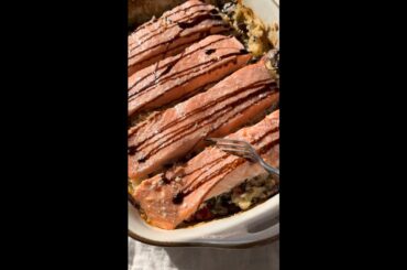 One Pan Tuscan Rice Bake  🍚🍣