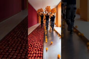 I Built a Dining Room With a Fruit Floor That Never Rots | Epoxy Timelapse | Apples | Oranges | DIY