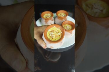 Summer Special Matka Malai Kulfi ASMR || #shorts #food #cooking #asmr #recipe #rjcookasmr