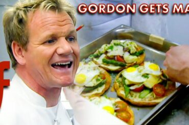 Gordon Is FURIOUS With Amateur Brigade’s Terrible Starter | The F Word | Gordon Ramsay