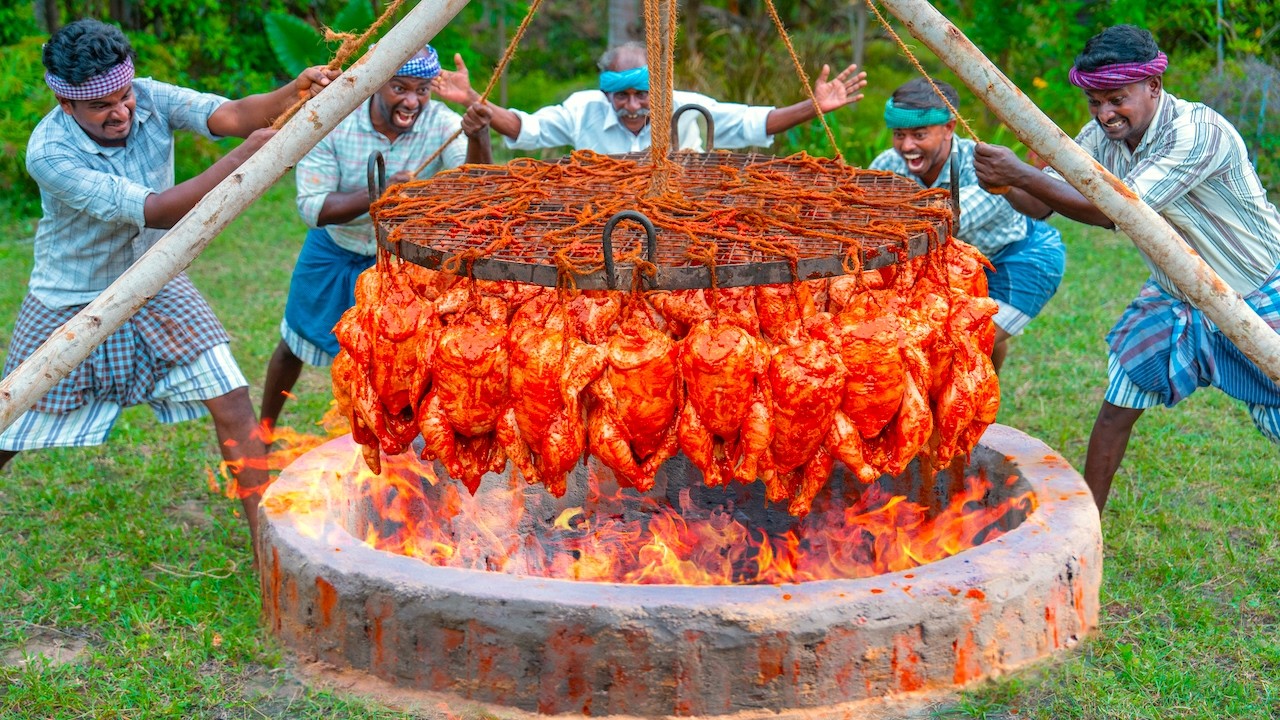 CHICKEN MANDI BIRYANI | Underground Arabian Traditional Recipe Cooking in Village | Kuzhi Mandi CHICKEN MANDI BIRYANI | Underground Arabian Traditional Recipe Cooking in Village | Kuzhi Mandi