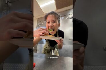 my first kitchen stage at The Happy Crane SF