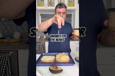 Sandwich video invaded by a fly!  #sandwich #amctheaters #tuna #lunch #cooking