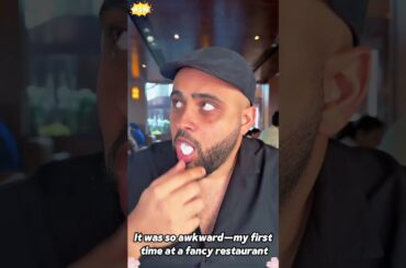 My First Fine Dining Experience #experience #finedining #FirstTime #discovery