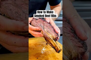 Smoked Beef Ribs Done Right! #bbq #beefribs #smokedmeat #lownslow #cooking #food #smokedmeat #food