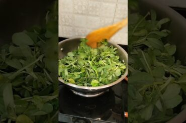 मेथीची भाजी || Methichi Bhaji #cooking​ #sonaliskitchen​ #recipe​ #viralvideo​ #trending​