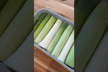 Leek Terrine. Time consuming but worth it #recipe #cooking