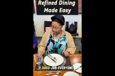 Refined Dining Made Easy #shorts