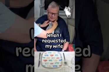 When I requested my wife for Fine Dining in our Jayco Silverline #caravanningaustralia #finedining