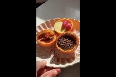 Blood Orange Posset 🍊