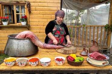 Traditional Azerbaijani Tandoor Cooking That Will Amaze You!