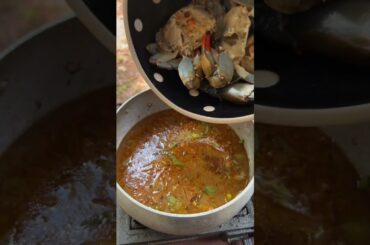 Cooking Walmart gumbo 🤨 #fishing #cooking #outdoors