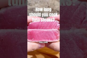 Tuna steak cooking test Ep.68 #cooking