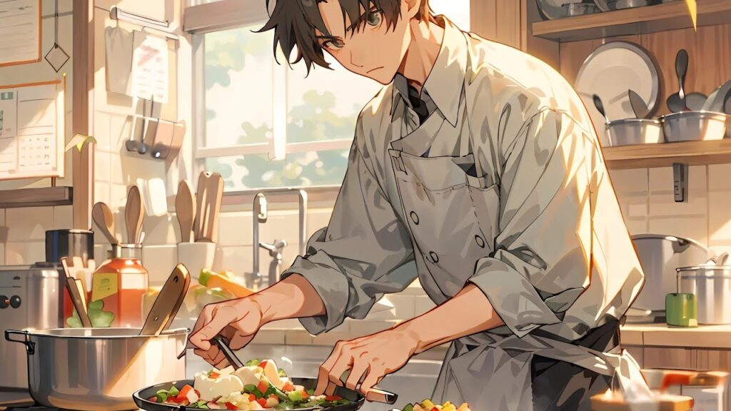 The young Chef’s table