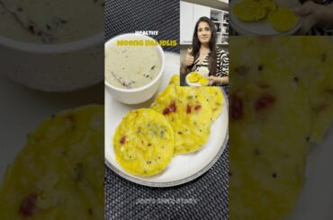 Healthy 😍 Moong Dal Idli Recipe ASMR Cooking #shorts #asmrcooking