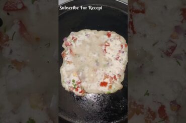 Perfact Mix Veg Uttapam Recepi😍#breakfastrecipe#kids#recipe#cooking#shorts#ytshorts#food#viral