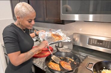 Blackened Catfish | Red Beans & Rice | Mixed Vegetables