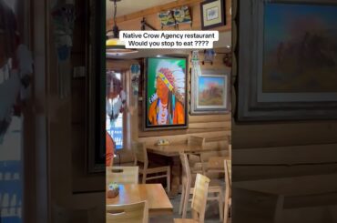 Native Restaurant on Native land #sightseeing #roadtrip frybread #indigenous #nativeamerican #shorts