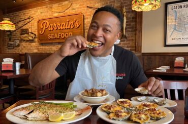 Baton Rouge Food Tour Pt.1 | Trying Parrain's Seafood