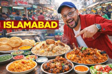Islamabad Street Food in Rain | Best Savour Pulao vs Karachi Biryani