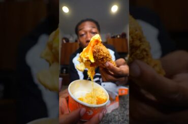 Trying Popeyes NEW One Piece meal! 🍖🤤