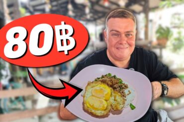 Hidden Thai Restaurant at Real Local Prices 🇹🇭