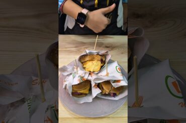 क्रिस्पी चीज़ बर्गर रेसिपी | 10 मिनट में तैयार #asmr#trending #trendingshorts #shortsfeed #recipe