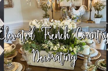 ELEVATED FRENCH COUNTRY DINING ROOM 2026 #decoratewithme #planter  #classic #timelessdesign