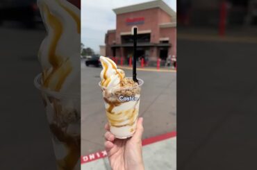 Trying Costco’s (New) Churro Soft Serve Sundae 🍦