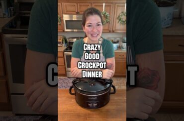 Crazy Good Crockpot Dinner #recipe #cooking #fypシ #easyrecipe #dinner #food #crockpot #simple #yum