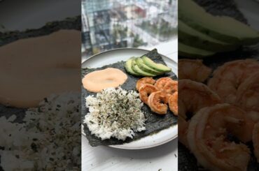 Seaweed Wrap Sandwich 🍤😍