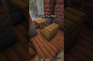 MIECRAFT DINING ROOM #minecraft