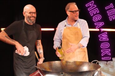 Alton Brown Cooks Food | Episode 22: Mega-Wok w/ @bingingwithbabish
